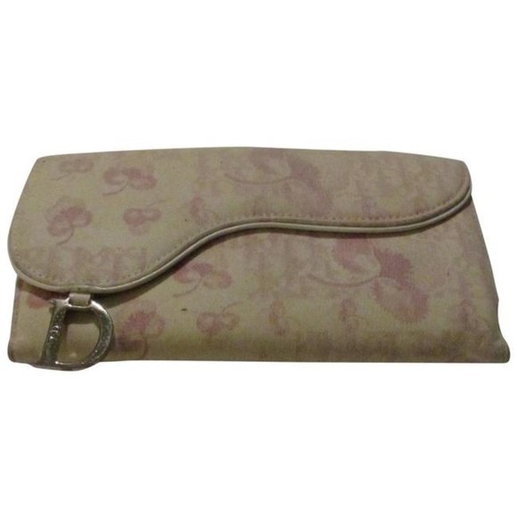 Dior Handbags - SOLD on ALLAMODA .shop-DIOR Pink Trotter Cherry Saddle Bag Tri-fold